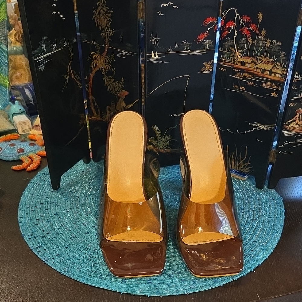 Cape Robbin Brown Mules Classic Slip-On Design